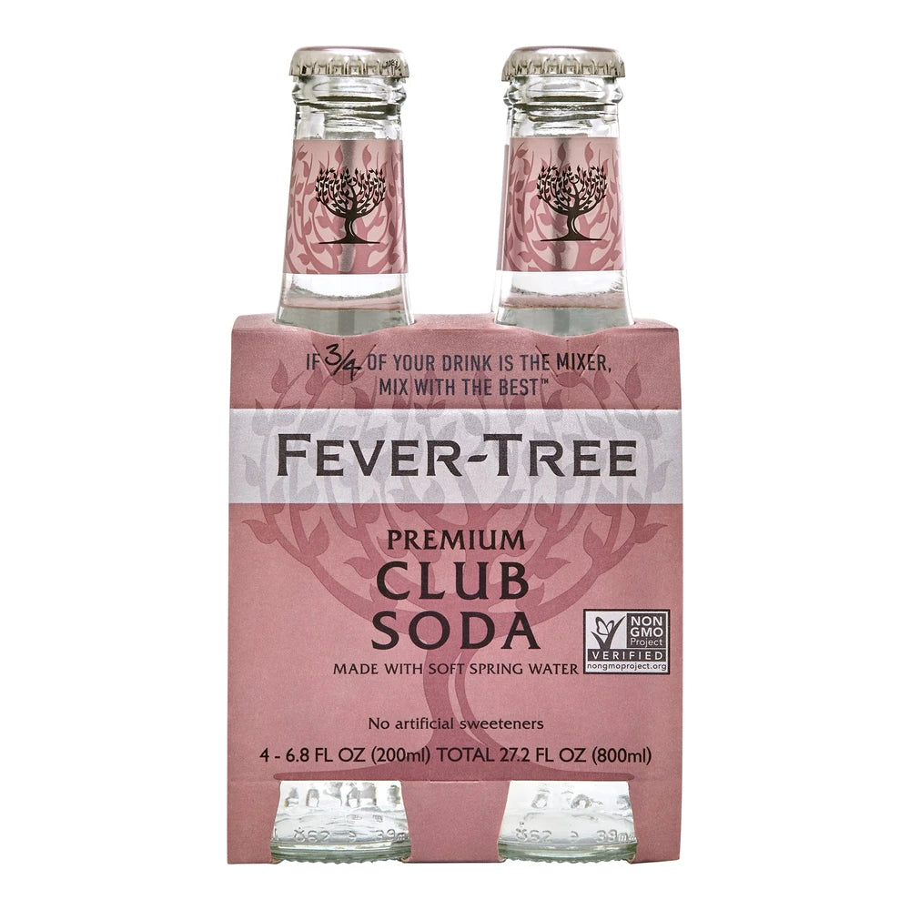 Fever-Tree Club Soda 4Pk bottle | Buy at Liquor Barn