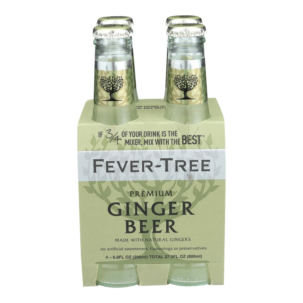 Fever-Tree Premium Ginger Beer 4Pk bottle | Buy at Liquor Barn