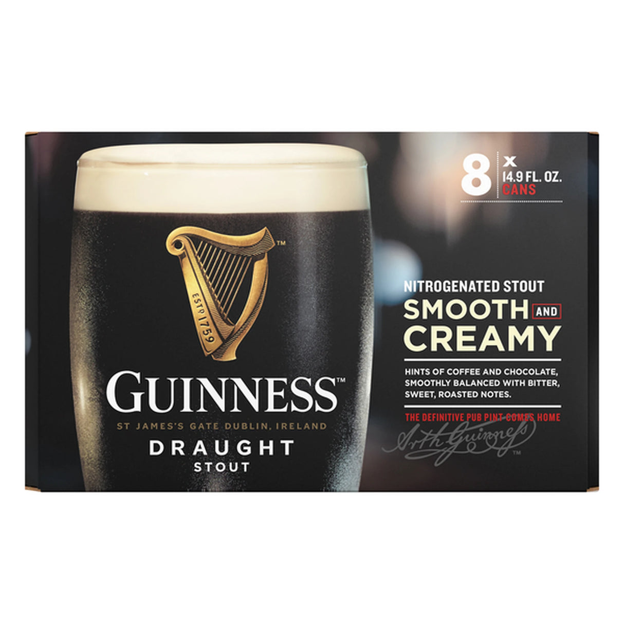 Guinness Draught 8Pk Cans bottle | Buy at Liquor Barn