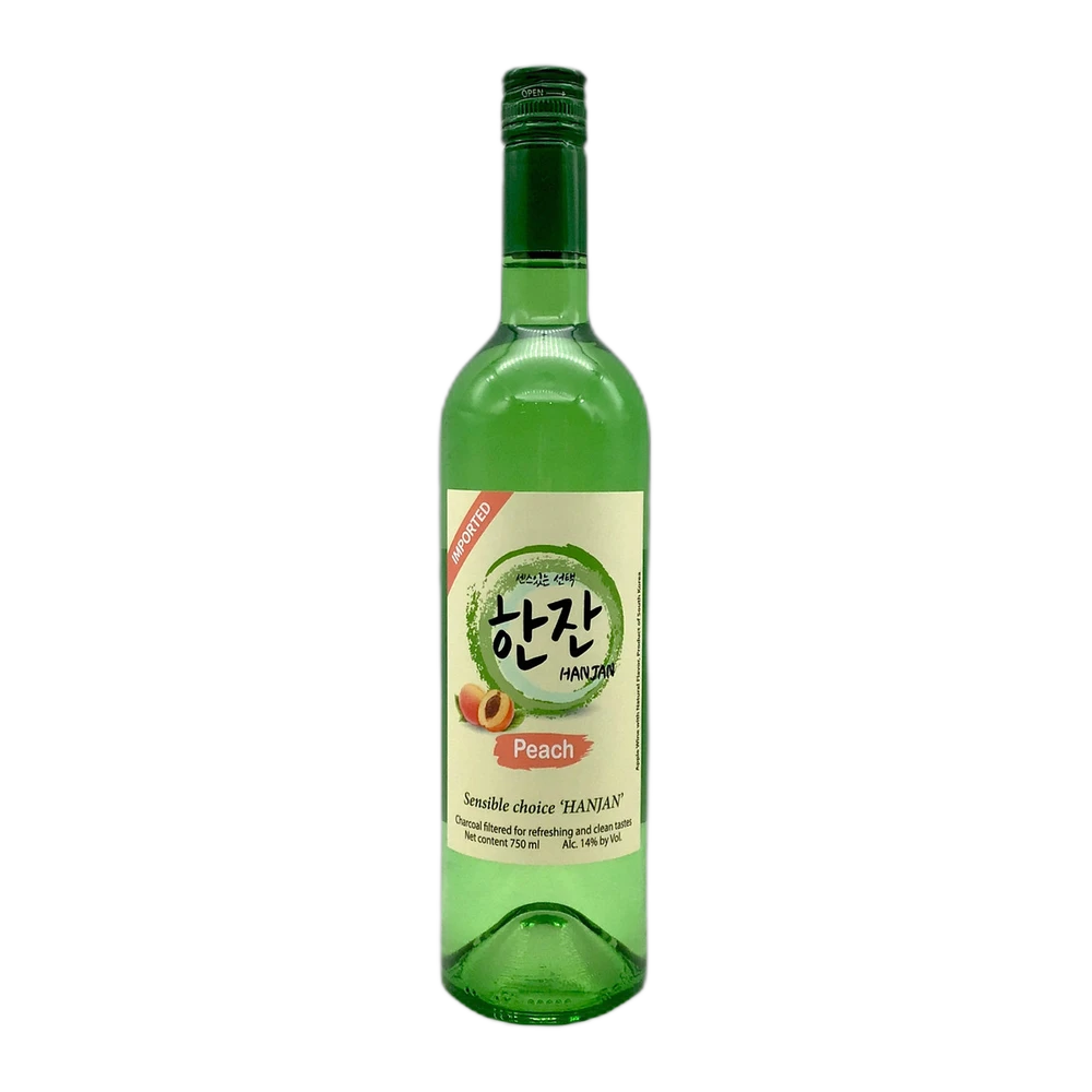 Han Jan Peach 750ML bottle | Buy at Liquor Barn