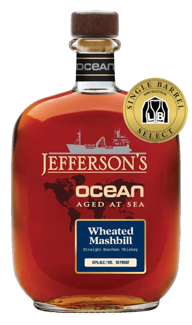 Jeffersons Ocean Wheated Liquor Barn Single Barrel Bourbon 750ML