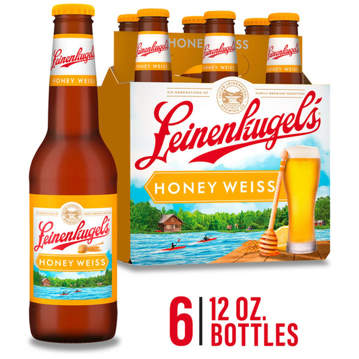 Leinenkugel's Honey Weiss 6Pk bottle | Buy at Liquor Barn