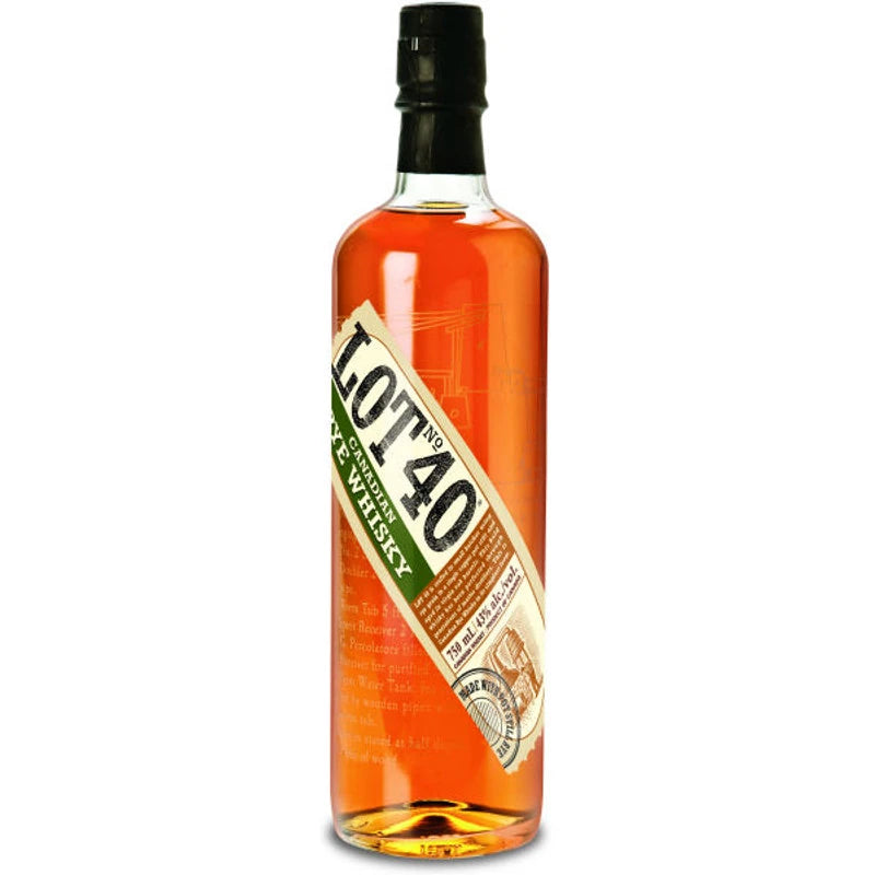 Lot 40 Rye Canadian Whisky 750ML