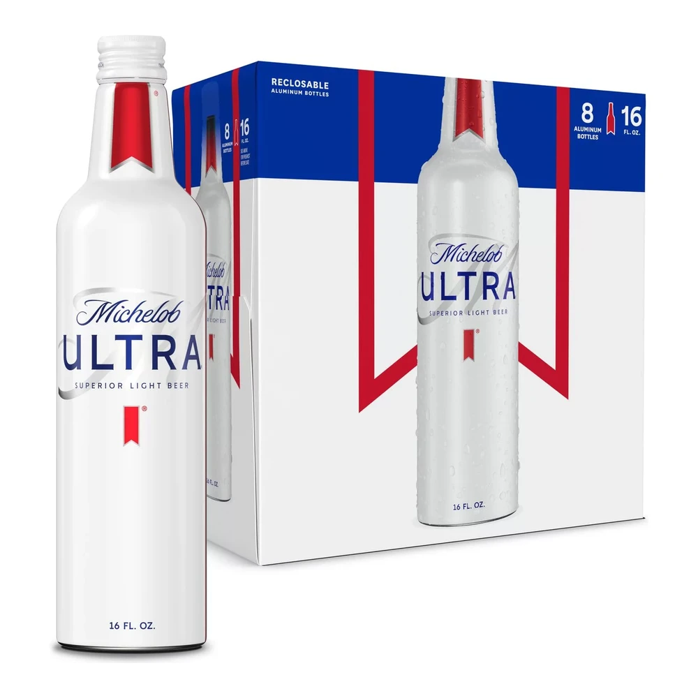 Michelob Ultra 8Pk 16OZ Aluminum bottle | Buy at Liquor Barn