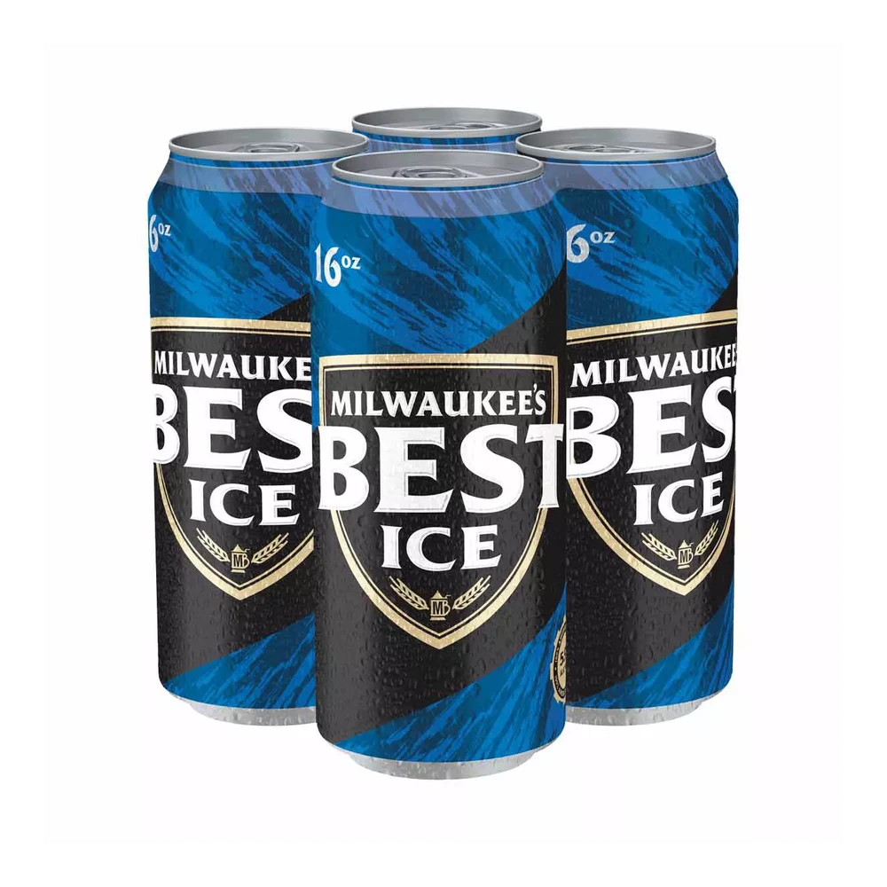 Milwaukees Best Ice 4Pk 16OZ Cans bottle | Buy at Liquor Barn