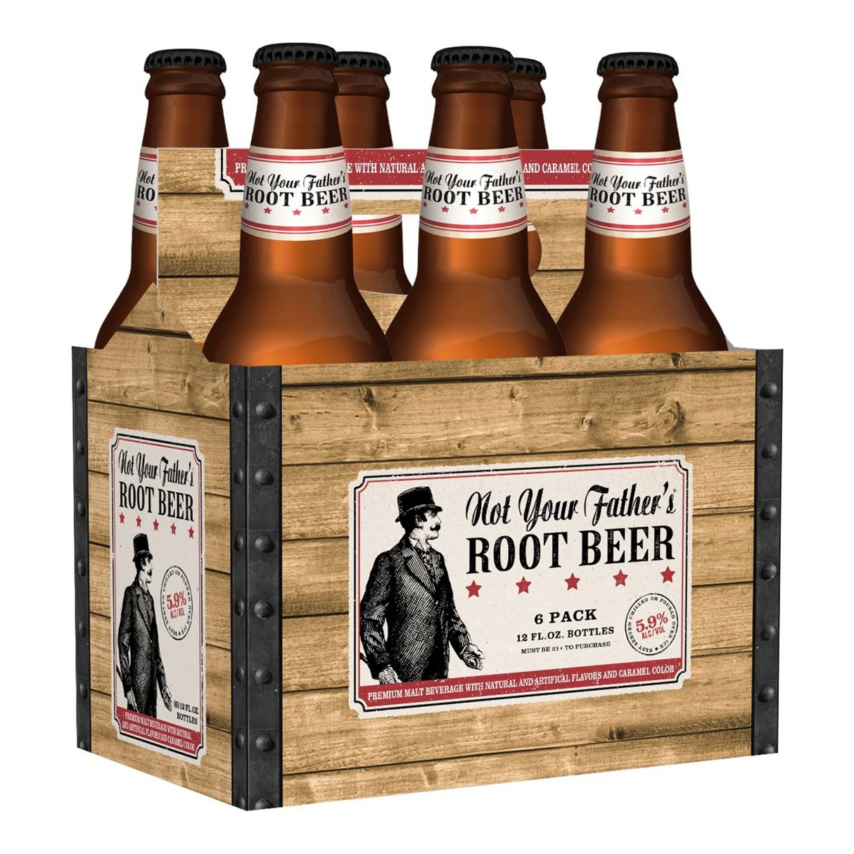 Not Your Father's Root Beer 6Pk bottle | Buy at Liquor Barn