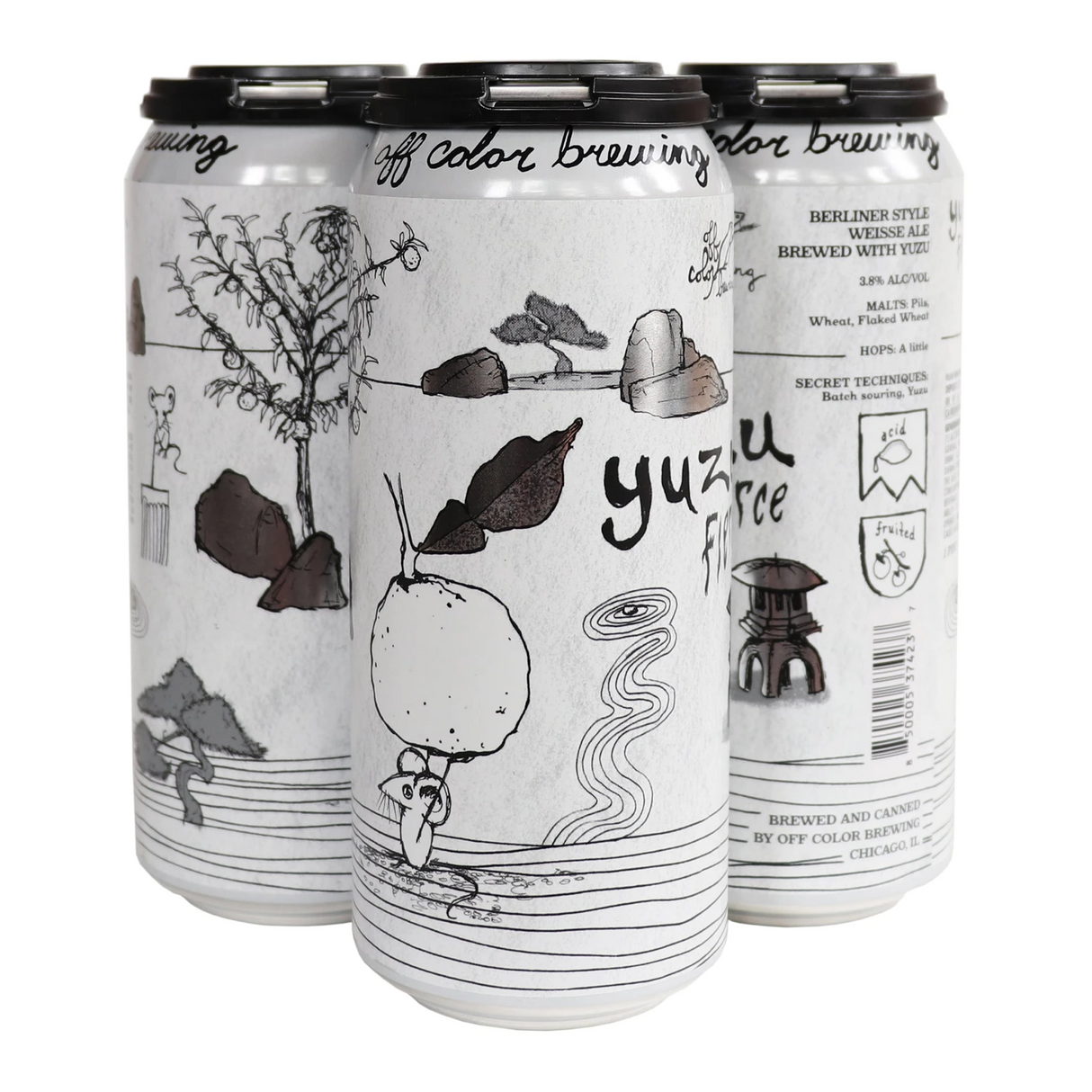 Off Color Yuzu Fierce 4Pk bottle | Buy at Liquor Barn