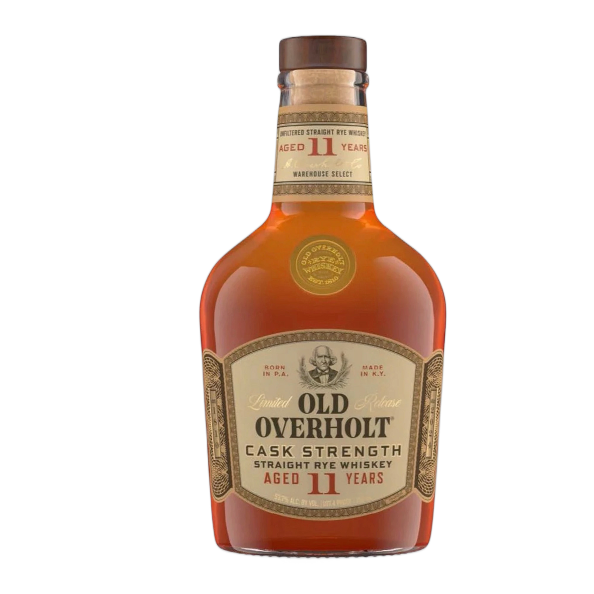 Old Overholt 11 Year Cask Strength Straight Rye 750ML bottle | Buy at Liquor Barn