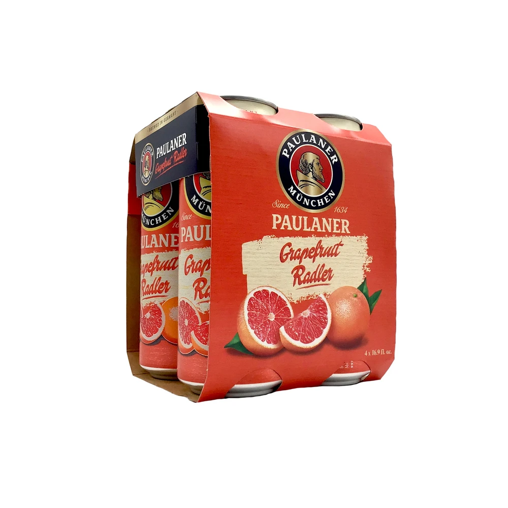 Paulaner Grapefruit Radler 4Pk bottle | Buy at Liquor Barn