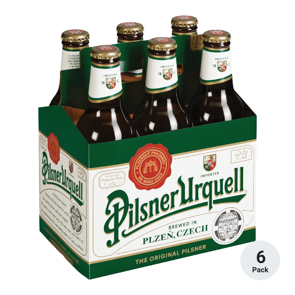 Pilsner Urquell 6Pk bottle | Buy at Liquor Barn