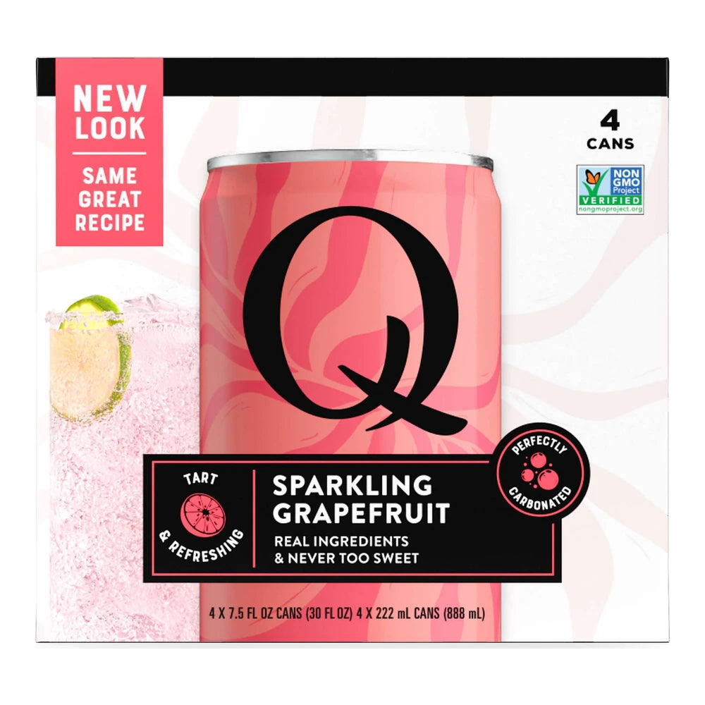 Q Mixers Sparkling Grapefruit 4Pk Cans | Buy at Liquor Barn