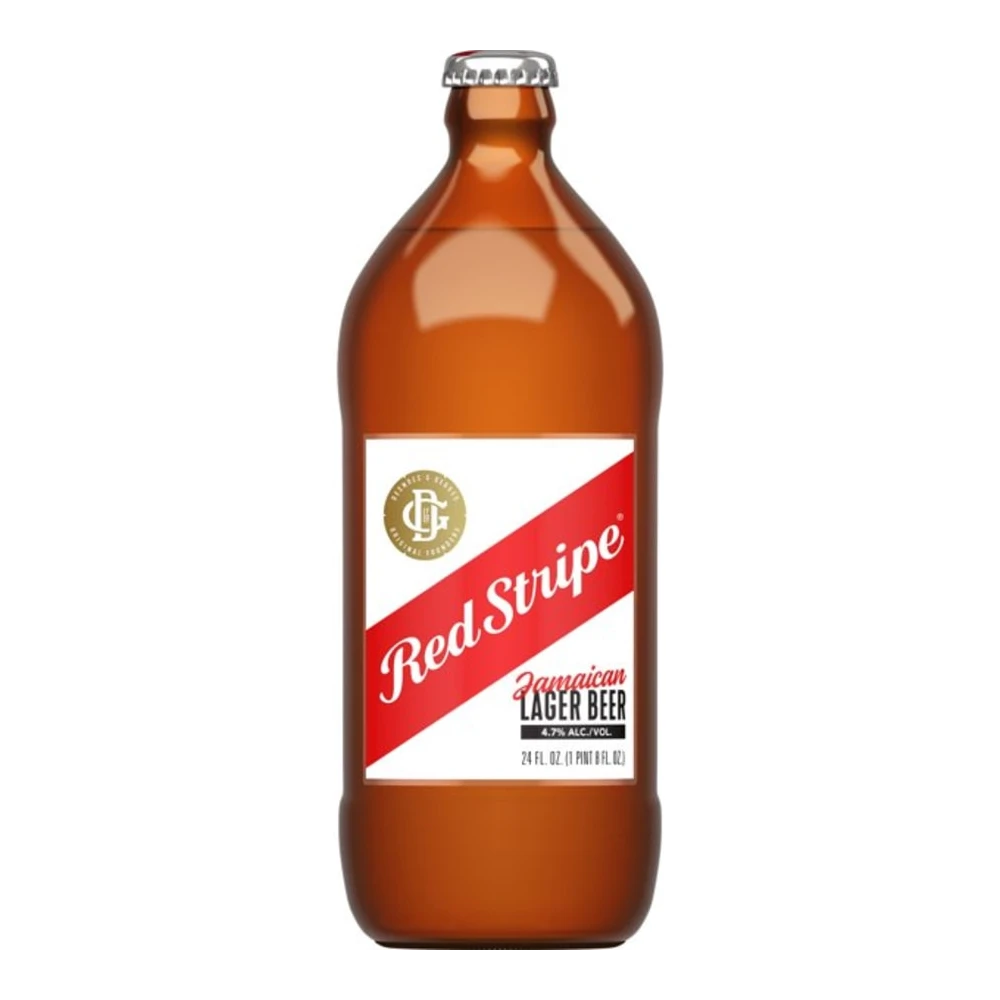 Red Stripe 24OZ bottle | Buy at Liquor Barn