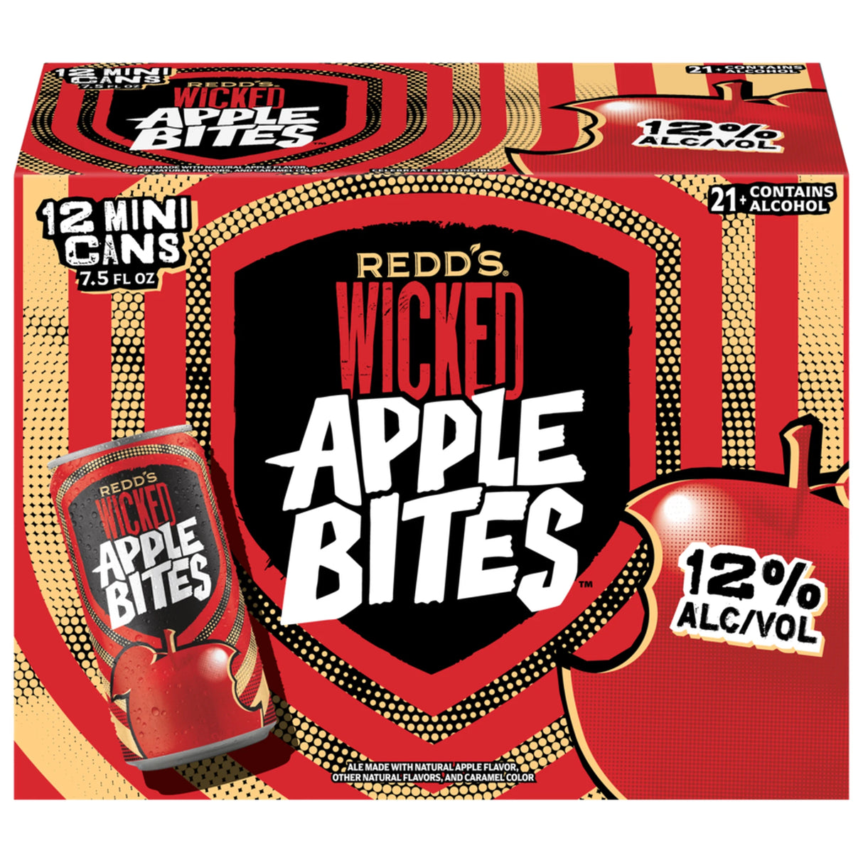 Redd's Wicked Apple Bites 12Pk bottle | Buy at Liquor Barn