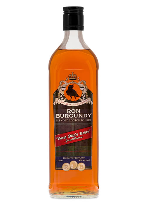 Ron Burgundy Great Odins Raven 750ML - Blended Scotch | Shop Online at The Liquor Barn