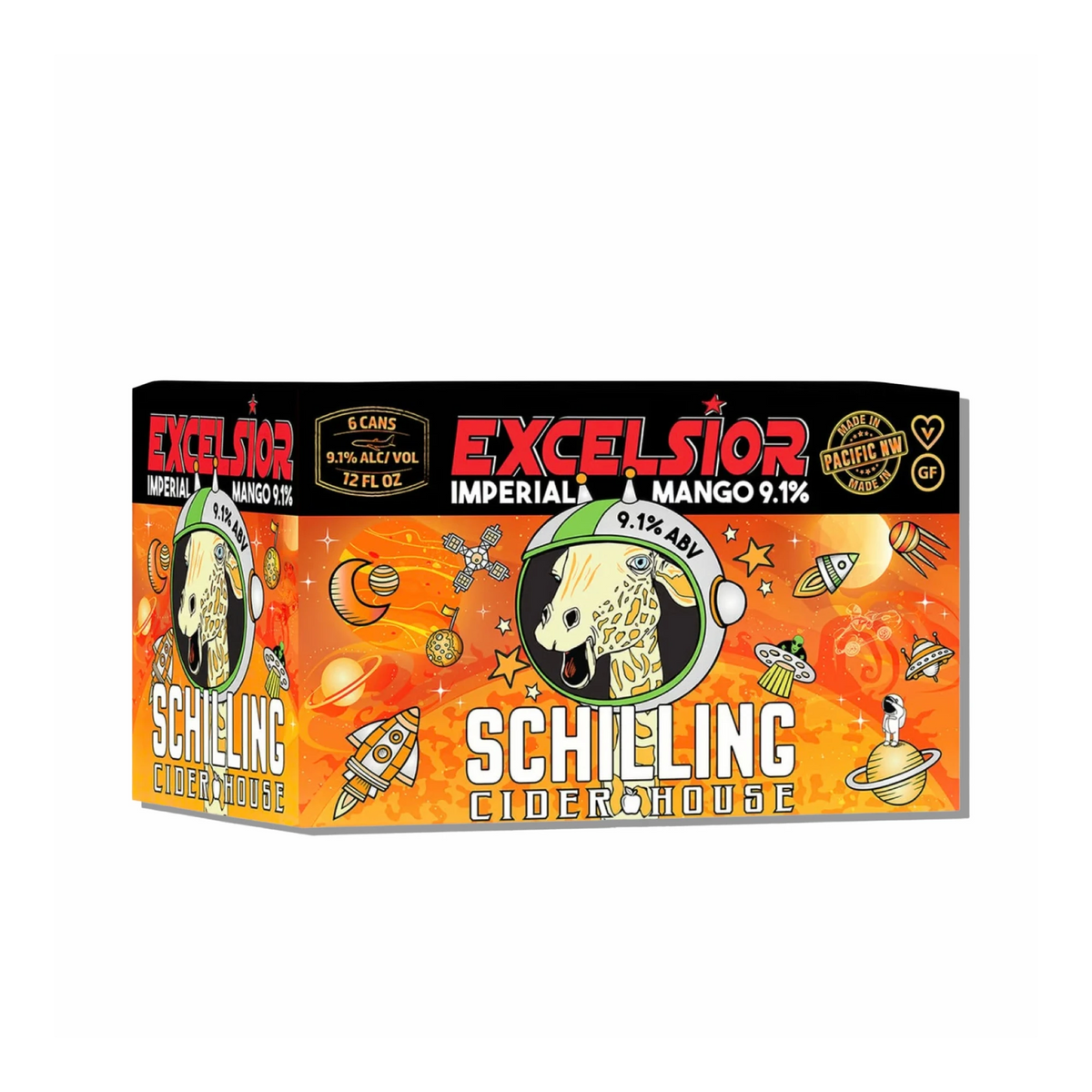 Schilling Excelsior Mango Super Nova Cider 6Pk bottle | Buy at Liquor Barn
