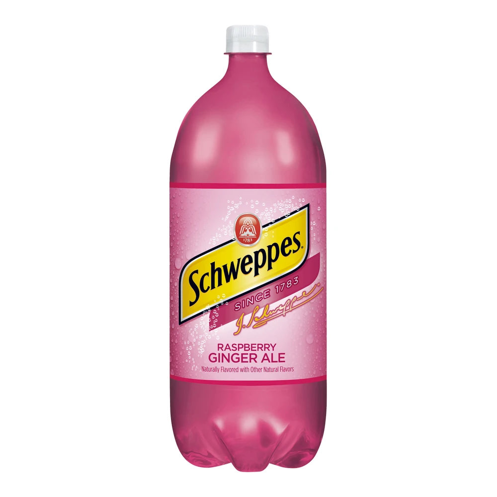 Schweppes Raspberry Ginger Ale 2L bottle | Buy at Liquor Barn