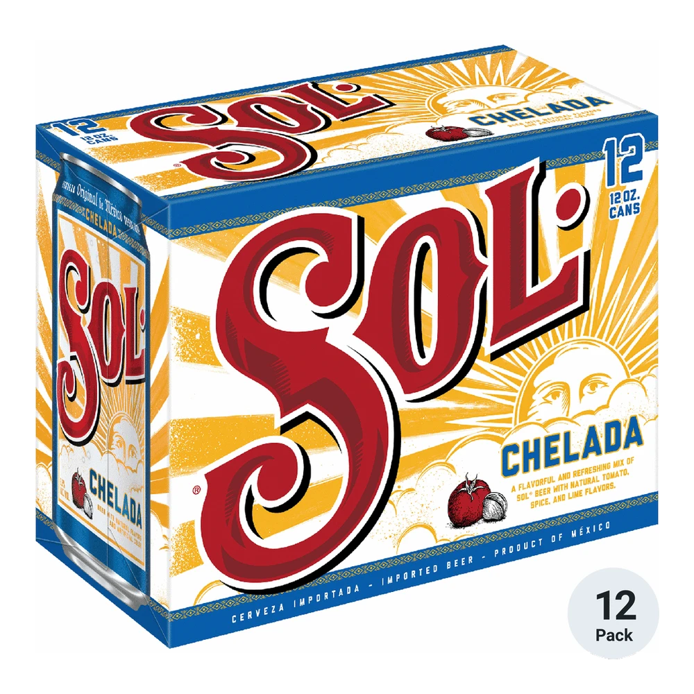 Sol Chelada 12Pk Cans bottle | Buy at Liquor Barn