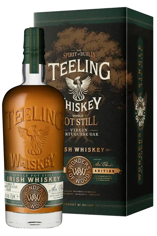 Teeling Wonders Of Wood Single Pot Still Virgin Portuguese Oak 700ML