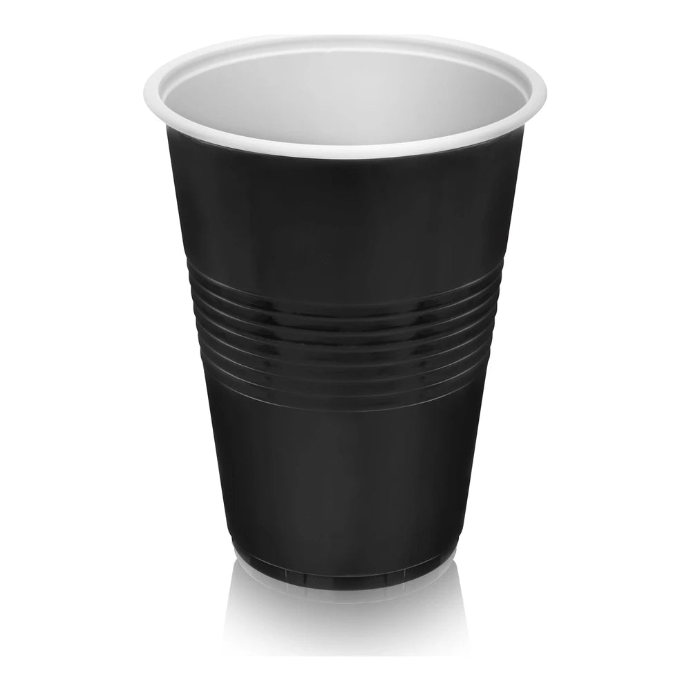 True Black Plastic Cups 50PK | Buy at Liquor Barn