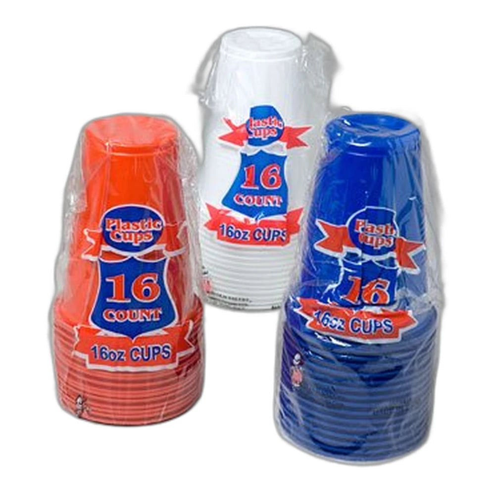 Wise Shopper Plastic Cups 16PK | Buy at Liquor Barn