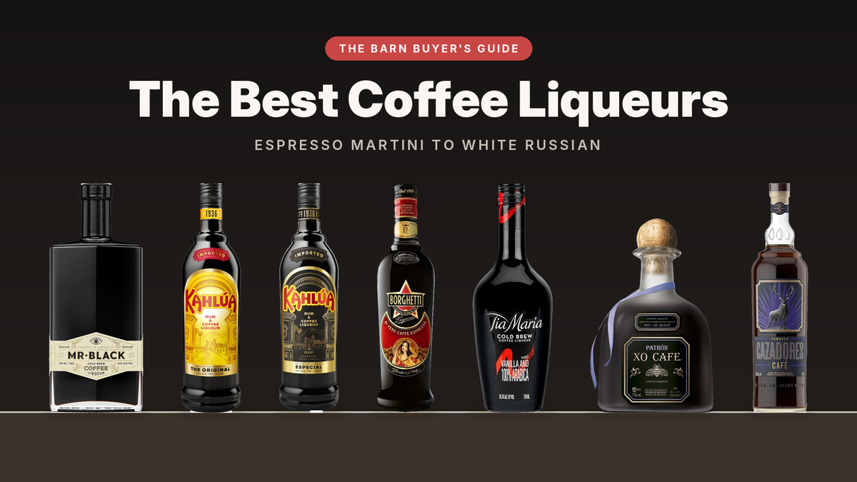 The Barn Buyer's Guide: Mr Black, Kahlúa, Kahlúa Especial, Caffè Borghetti, Tia Maria, Patrón XO Cafe and Cazadores Café coffee liqueurs