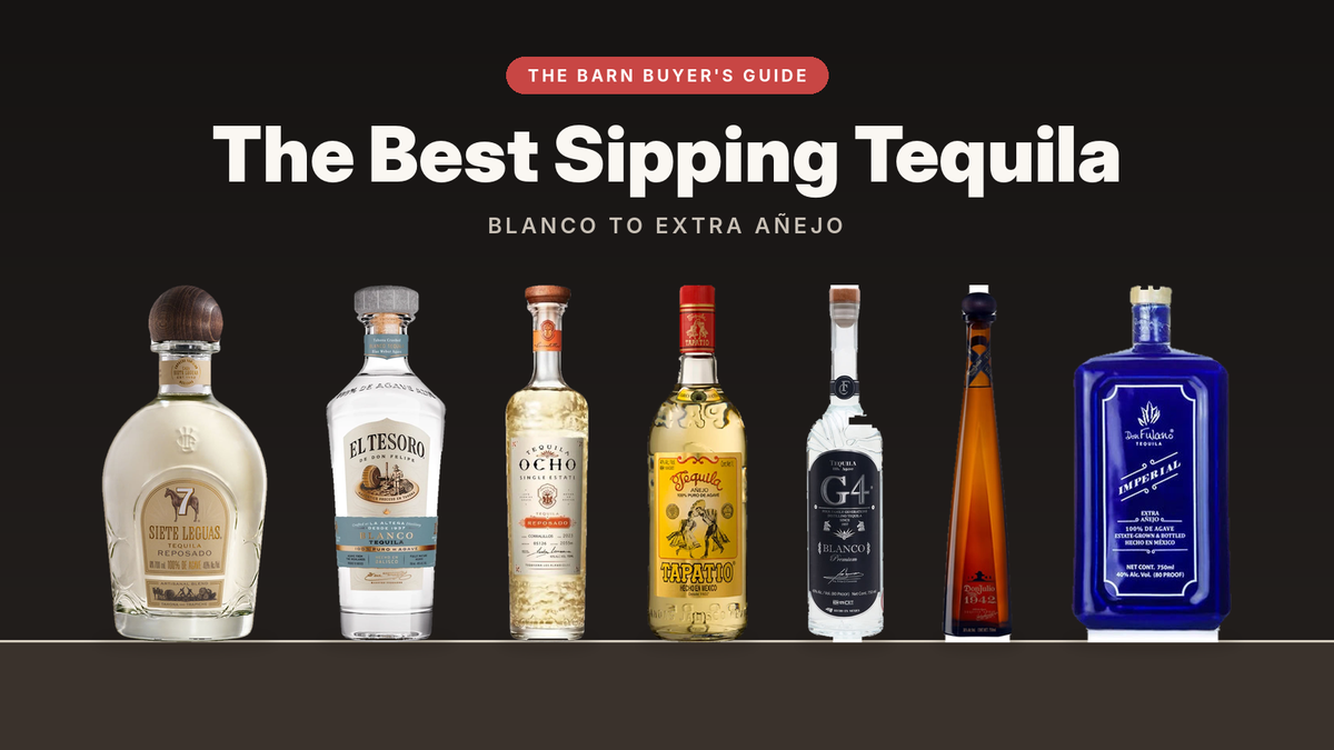 The Barn Buyer's Guide: Siete Leguas Reposado, El Tesoro Blanco, Tequila Ocho Reposado, Tapatio Añejo, G4 Blanco, Don Julio 1942 and Don Fulano Imperial tequila