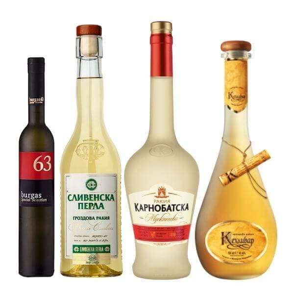 Bulgarian Spirits Bottles