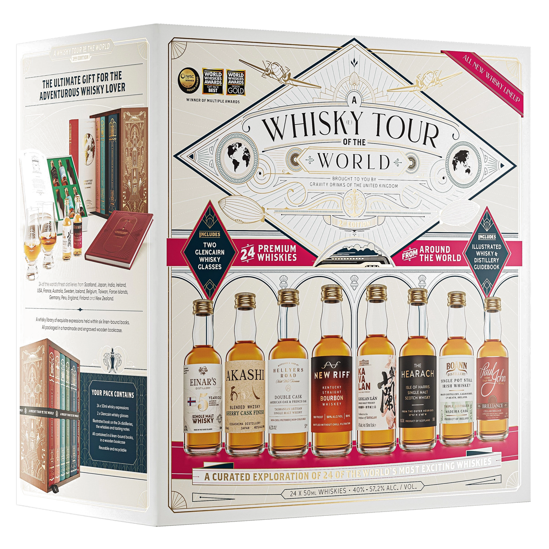 ウイスキー ツアーオヴ スコットランド 50 ml x 24本セット Whisky Tour of The World 24Pk 50ML | Award-Winning Set – The