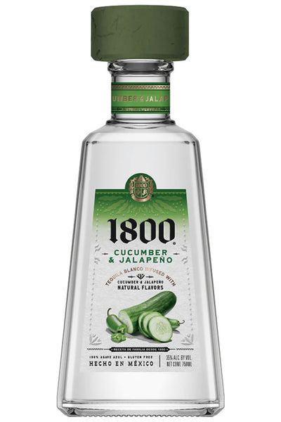 1800 Cucumber & Jalapeno Tequila 750ML | Double Gold Winner – The