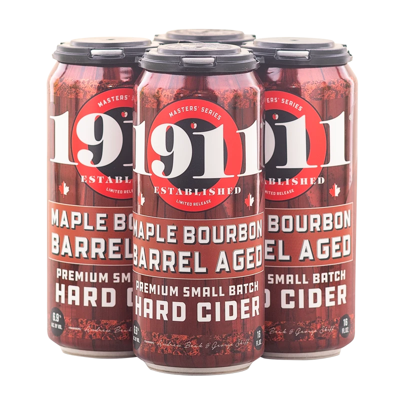 1911 Maple Bourbon Barrel Aged Hard Cider 4Pk