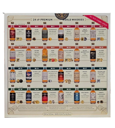 Whisky Tour of The World 24Pk 50ML