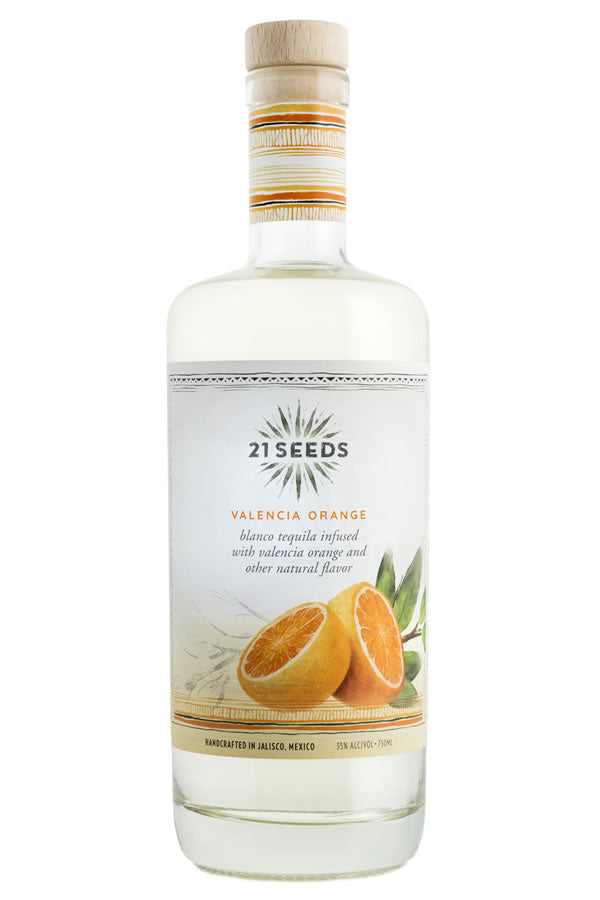 21 Seeds Valencia Orange Tequila 750ML | 94-Pt Infused – The