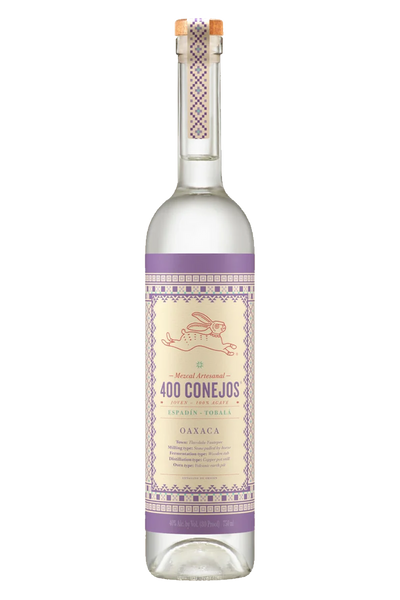 400 Conejos Mezcal Tobalá Joven 750ML | Gold Medal Oaxacan – The