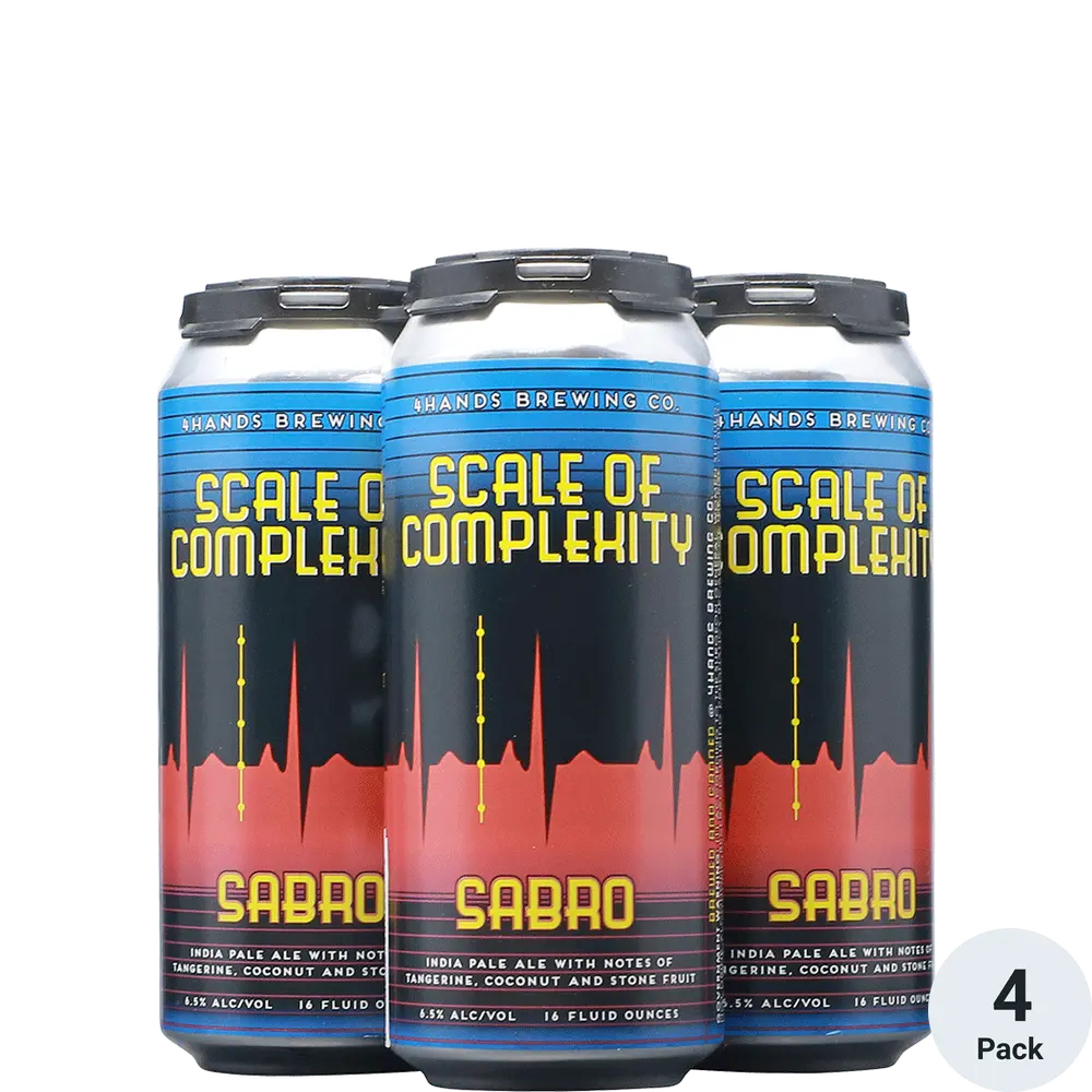4 Hands Scale of Complexity 4Pk