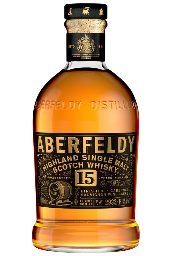 Aberfeldy 15 Year Cabernet Cask Limited Edition Single Malt