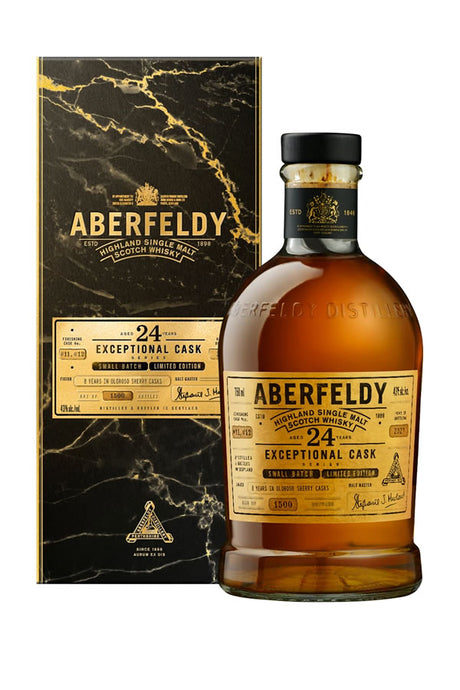 Aberfeldy 24 Year Oloroso Cask Finish Exceptional Cask