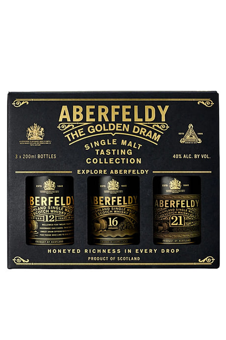 Aberfeldy The Golden Dram Tasting Collection