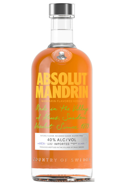 Absolut Mandrin 750ML | Swedish Mandarin Vodka 80 Proof – The