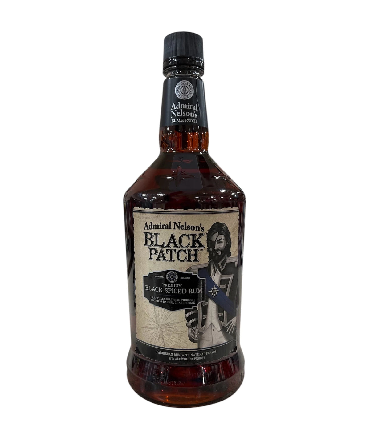 Admiral Nelson Black Patch Spiced Rum 1.75L