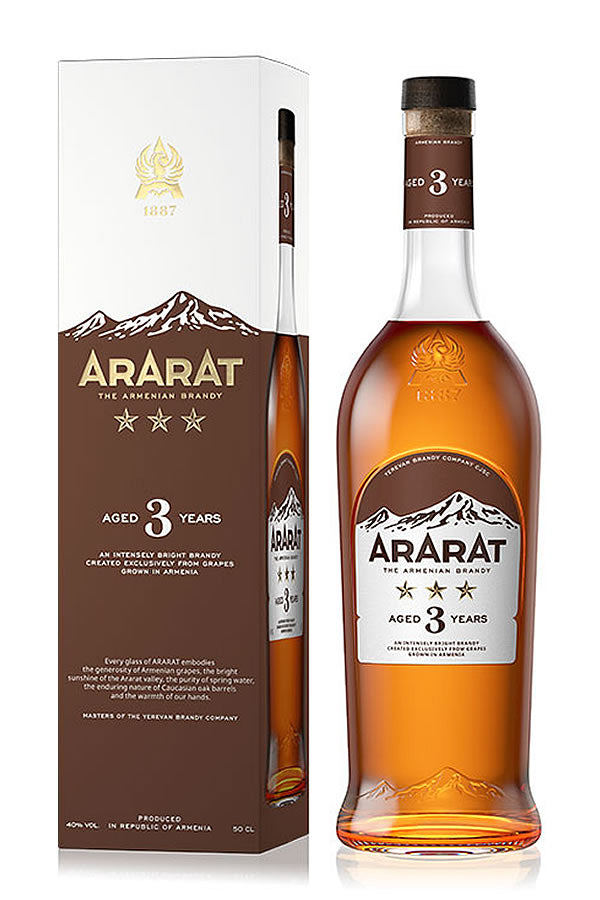 ブランデー ARARAT コニャック Праздничный USSR Ararat 3 Star Brandy 700ml | 3-Year Armenian Caucasian Oak – The