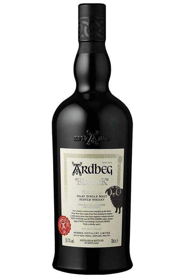 限定 ardbeg blaaack islay single malt Ardbeg Blaaack 750ml | Islay Pinot Noir Cask Single Malt – The
