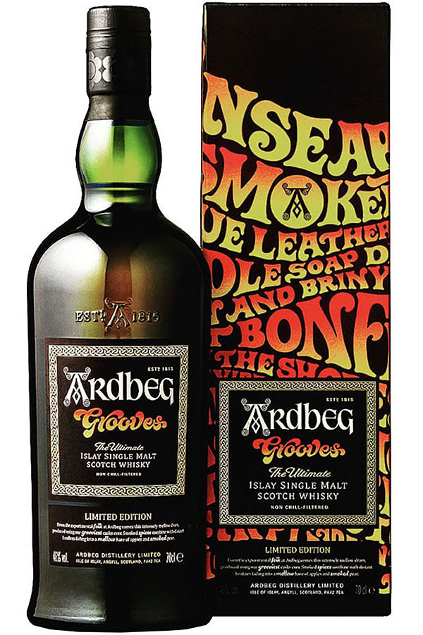 【未開栓】Ardbeg Grooves 700ml アードベッグ グルーヴス Ardbeg Grooves 750ML | Charred Wine Cask Islay Malt – The Liquor Barn