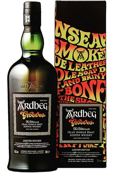 【未開栓】Ardbeg Grooves 700ml アードベッグ グルーヴス Ardbeg Grooves 750ML | Charred Wine Cask Islay Malt – The Liquor Barn
