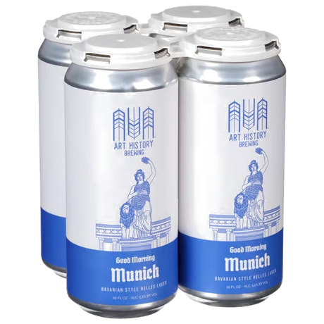 Art History Good Morning Munich Helles 4Pk - Lager | Shop Online at The Liquor Barn
