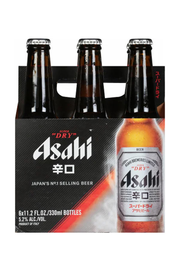 Asahi Super Dry 6 Pack 12oz | Japan's Iconic Dry Lager – The