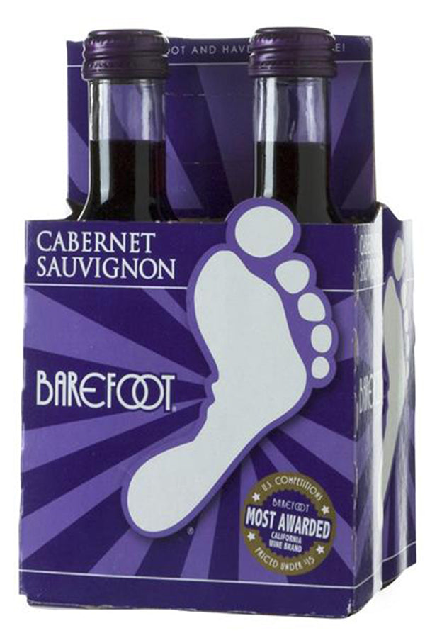 Barefoot Cabernet Sauvignon 4Pk 187ML