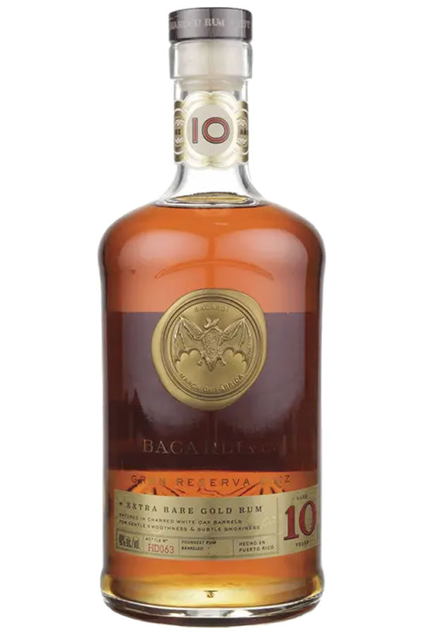 Bacardi Rum Gran Reserva Diez 750ML