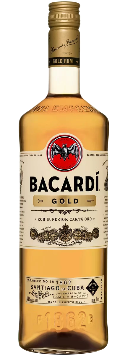Bacardi Gold Rum 1L
