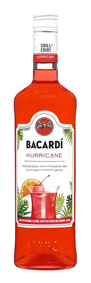Bacardi Ready To Serve Hurricane 750ML