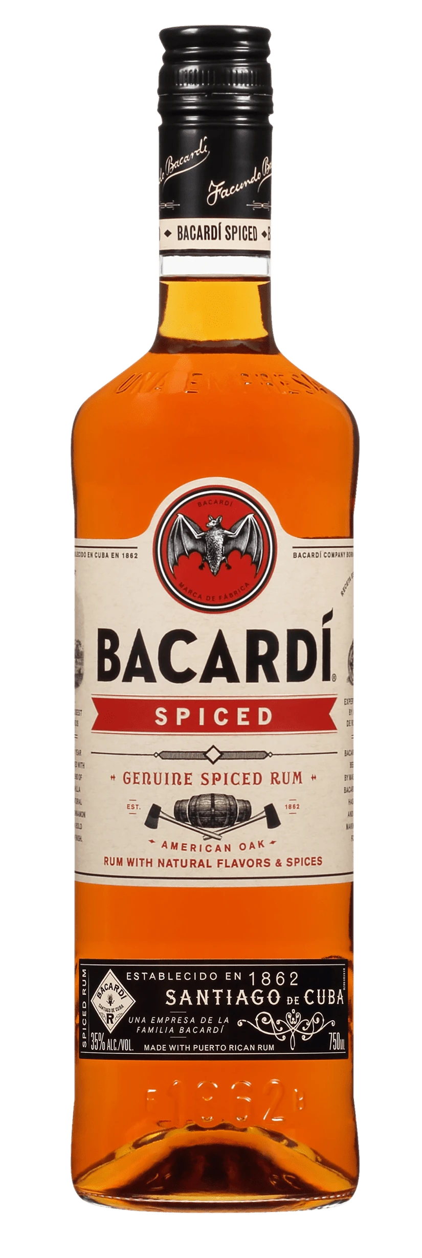 Bacardi Spiced Rum 750ML
